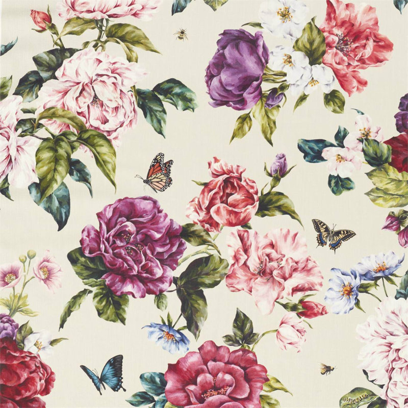 Summer Peony Fabric