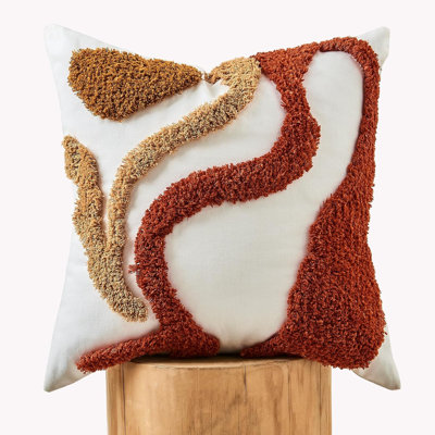 Housse de coussin 18 po x 18 po Boho