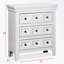 Table de chevet 3 tiroirs avec pieds robustes-401638053