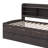 Twin Size Wooden Captain Bed With Built-In Bookshelves,Three Storage Drawers And Trundle-372385780