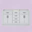60" Double Bathroom Vanity Base Only-2080706937-2122814272