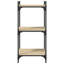 Aaleigha 86cm H x 30cm W Metal Standard Bookcase-1989771697-1989771695