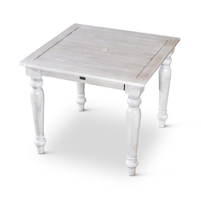 Britlee Square Eucalyptus Outdoor Dining Table