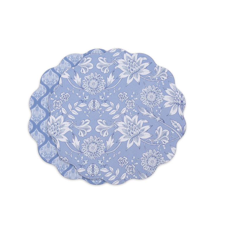 Vida Vinyl Round Placemats