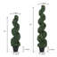 Topiaire artificiel en spirale de buis, arbre en plastique noir en pot-1924081058-1924081059