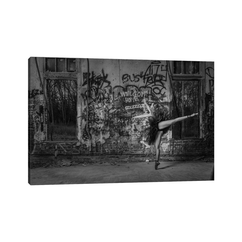 Graffiti Artist II par David Gardiner - Estampe numérique sur toile tendue avec châssis, H 18 po x l 26 po x P 1,5 po