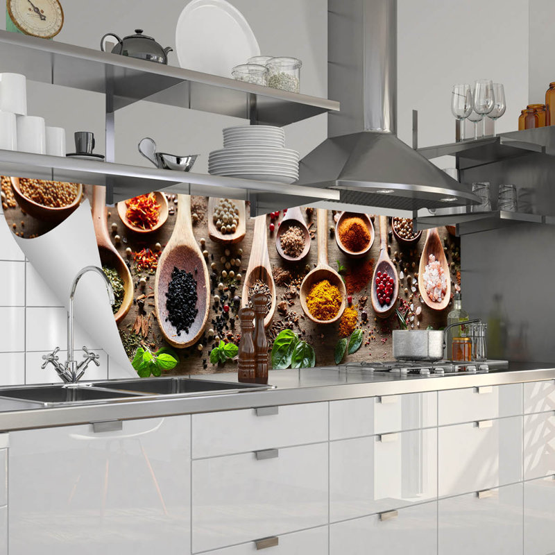 Soriano 60cm W x 280cm L PVC Peel and Stick Panel
