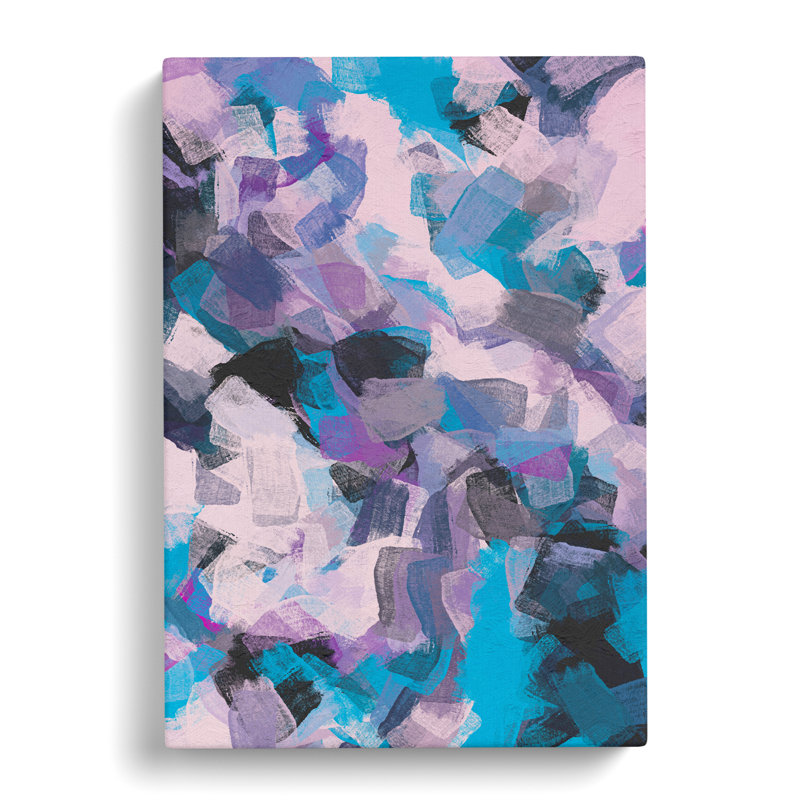 XC1022-1757X Cutting Through Darkness Abstract - Wrapped Canvas Print, 60cm H x 40cm W x 3cm D