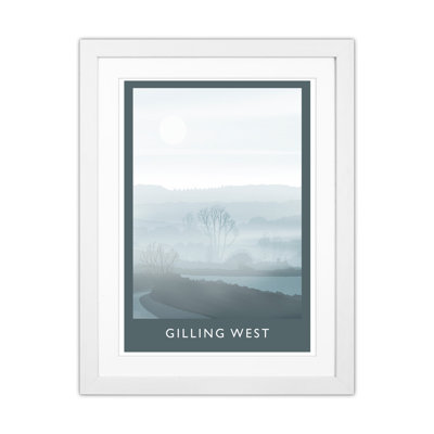 Gilling West (Winter) Portrait by Richard O'Neill - Print