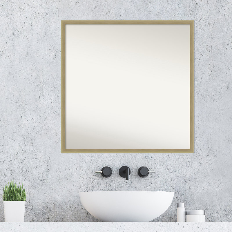 Miroir de salle de bain Lucie, 27 po x 27 po