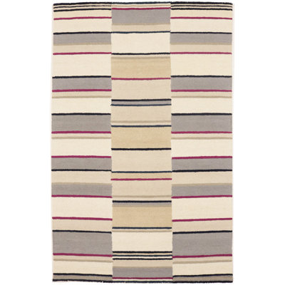 Performance Wool Striped Indoor Rug