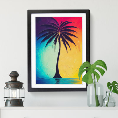Palm Tree Vol.3 - Single Picture Frame Painting