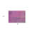 2' X 3' Lilac Striped Washable Non Skid Indoor Outdoor Area Rug