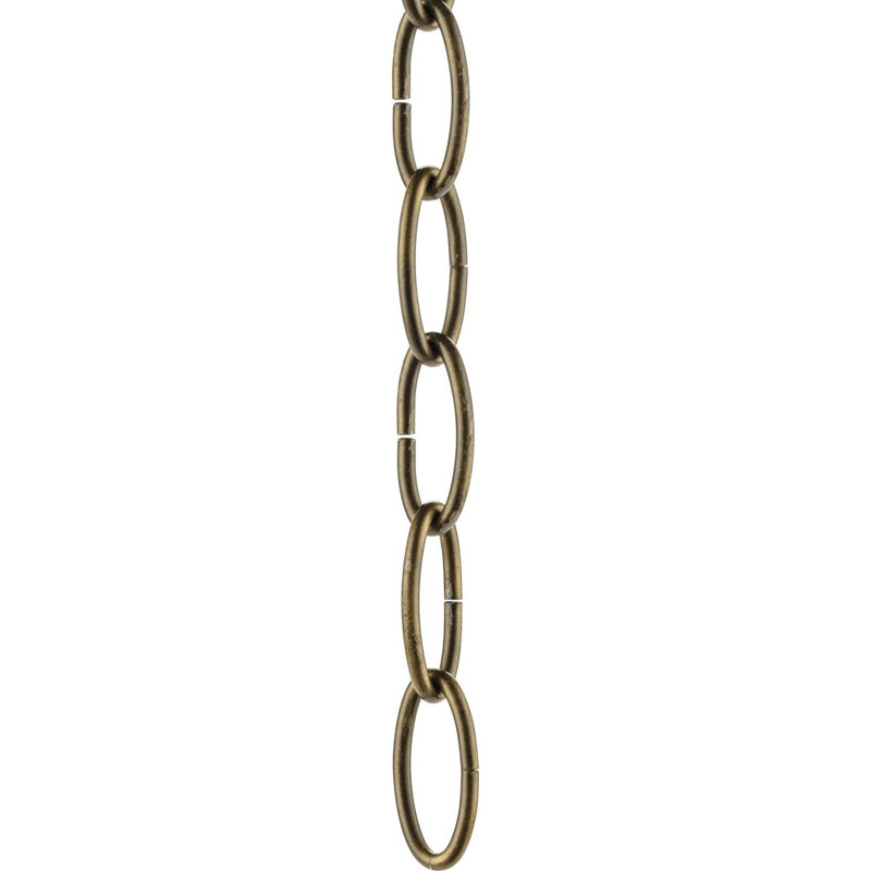 9-Gauge Chain, Brown, 48" H x 0.5" W