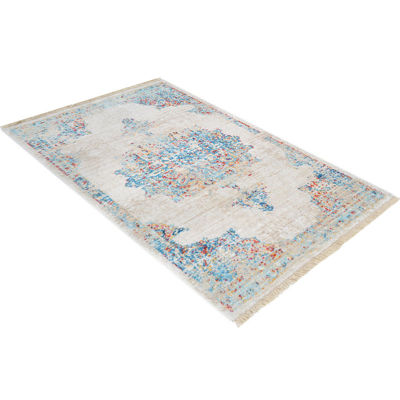 Crayton MACHINE MADE POLYESTER AREA RUGS  - Multicolor, Oriental Design, Area Rugs for Living Room, Bed Room