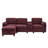 Sectional Sofa With Ottoman-1324129647