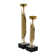 20.55'' H Stainless Steel Tabletop Candlestick