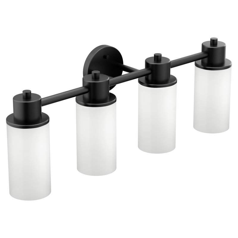 Iso 4-Light Vanity Light, Matte Black