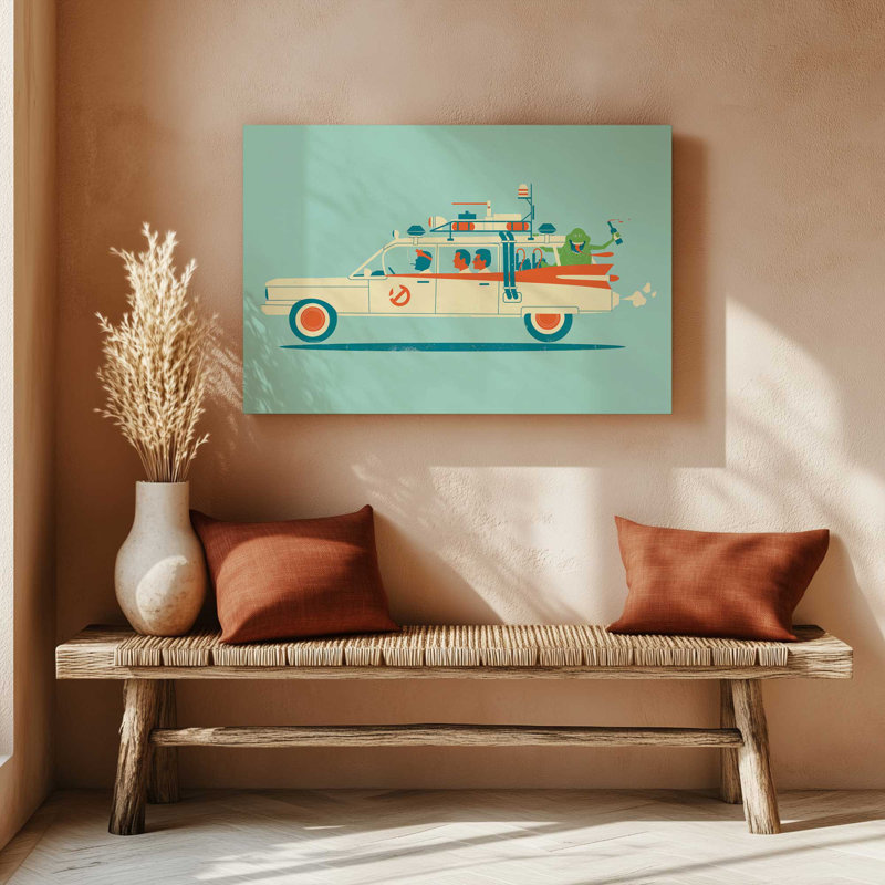 Ghost Ride Patrol, Framed Wrapped Canvas, 12" H x 18" W, Does Not Apply