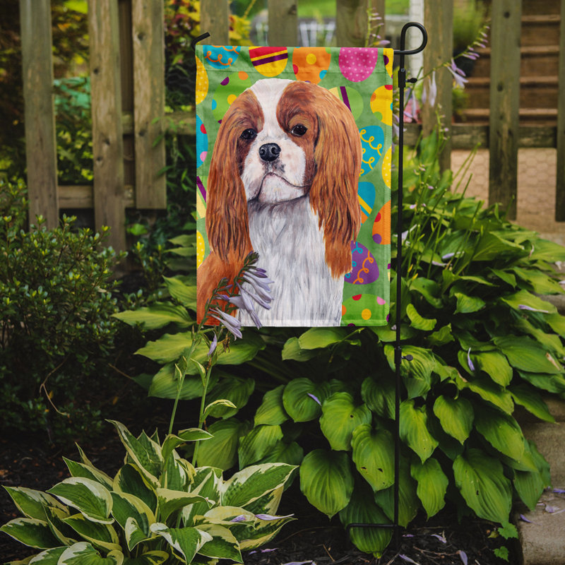 Drapeau de jardin Atara, Épagneul cavalier King Charles 2