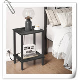 Mareshah 15'' W Metal Nightstand