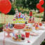 Spiderman & Friends Themed Party Supplies, 24Pcs Spiderman Cupcake Toppers and 1Pcs Spiderman Big Cake Topper