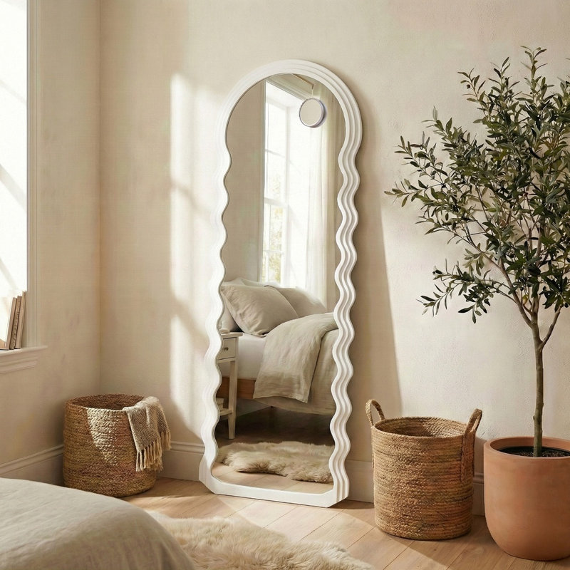 Glass Rectangle Mirror Set