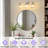 3-light Chrome Crystal Vanity Light Modern Design Damp Rated For Glam Bathroom & Bedroom Mirror-645404473