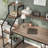 Antwonette Metal Base Writing Desk