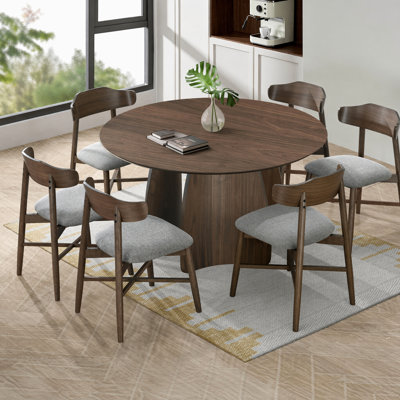Ensemble de table de salle à manger avec chaises rembourrées Watley