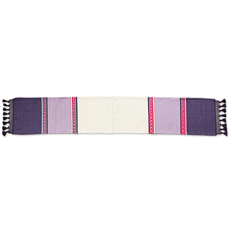 Hoopes Artisan Crafted 100% Cotton Table Runner