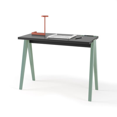Gundrath Solid Wood Base Writing Desk