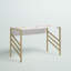 Juliet Metal Base Writing Desk-500500632