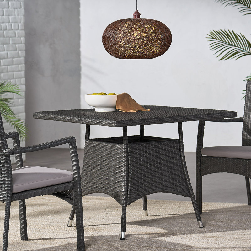 Square Dining Table For Outdoor, Indoor