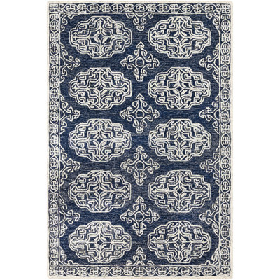 Bergmann Wool Oriental Indoor Rug