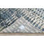 Tapis moderne multicolore en laine noué à la main gris Oushak-701606198