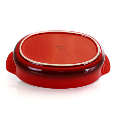 Crock-Pot 2.5 Qt. Stoneware Oval Bake Pan