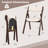 Set of 2 Folding Chairs with Comfy Padded Backrest and Seat