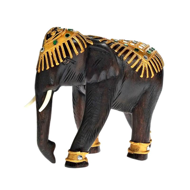 Figurine royale majestueuse éléphant