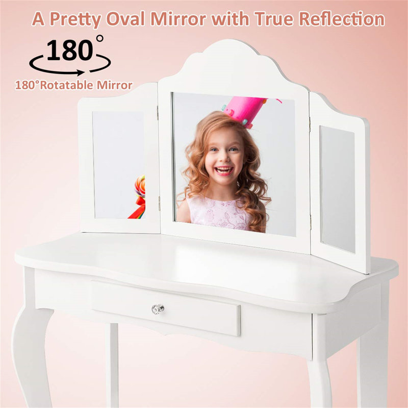 Pinajian Dressing Table with Mirror