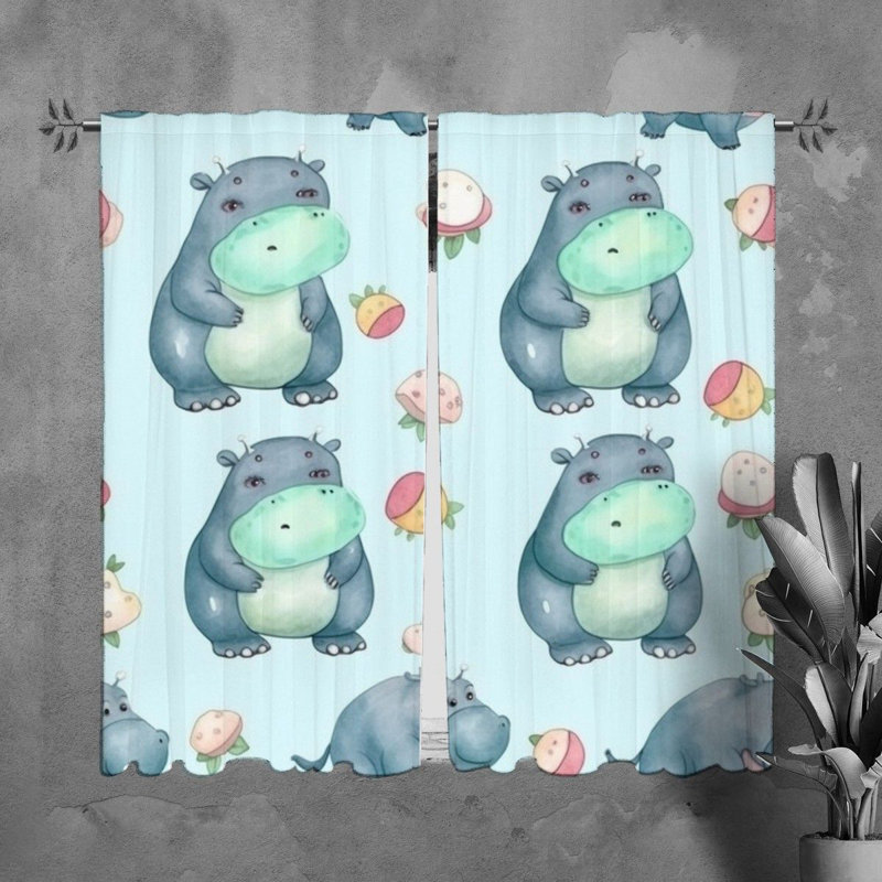 Vaneza Room Darkening Curtain Pair, 40" W x 61" L