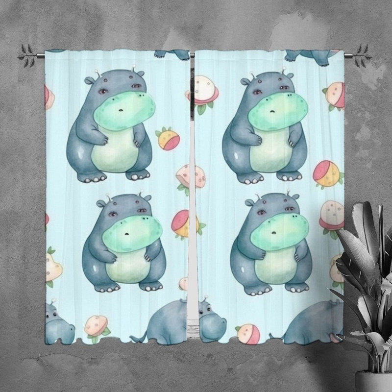 Vaneza Room Darkening Curtain Pair, 40" W x 61" L