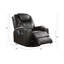 Fauteuil inclinable à mouvement pivotant