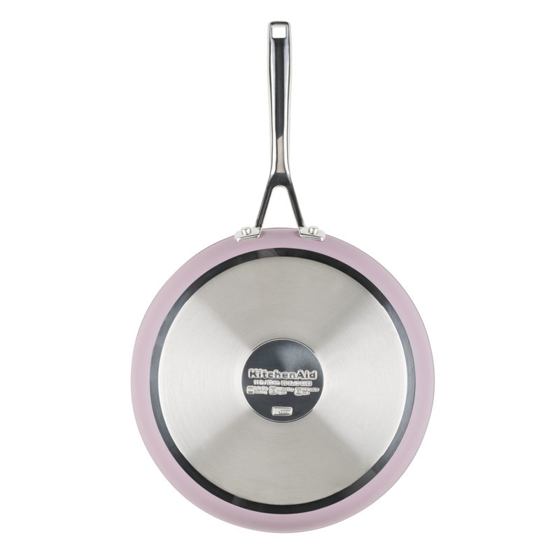 Kitchenaid Color-Finished Stainless Steel 3-Ply Base Cookware Set, 11-Piece, Agave, Purple