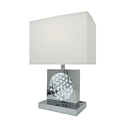 Modern Rectangular Accent Table Lamp With Touch Control And Energy-Efficient LED Lighting