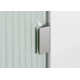 Gaia 40 in. x 78 in. Frameless Fluted Single Fixed Shower Panel