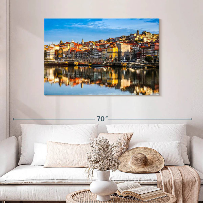 Ribeira Waterfront, 30" H x 45" W
