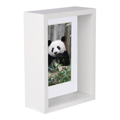 Nicola Spring - 5" x 7" 3D Deep Box Photo Frame - 4" x 6" Mount