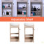 Petit meuble-lavabo autoportant de 18 pouces avec petit lavabo avec lavabo, meuble-lavabo et lavabo combiné (KD-PACKING)