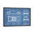 Toile avec cadre noir